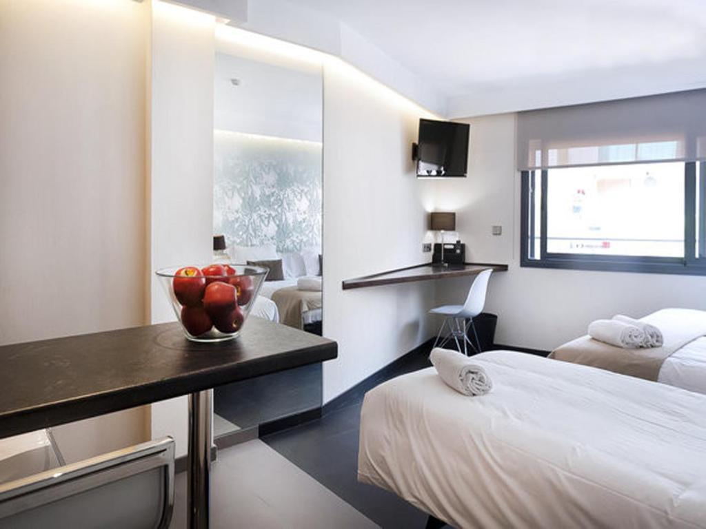 Barcelona Fifteen Central Aparthotel Habitación foto